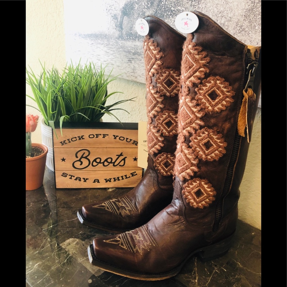NEW Ladies Cowboy Boots - All leather